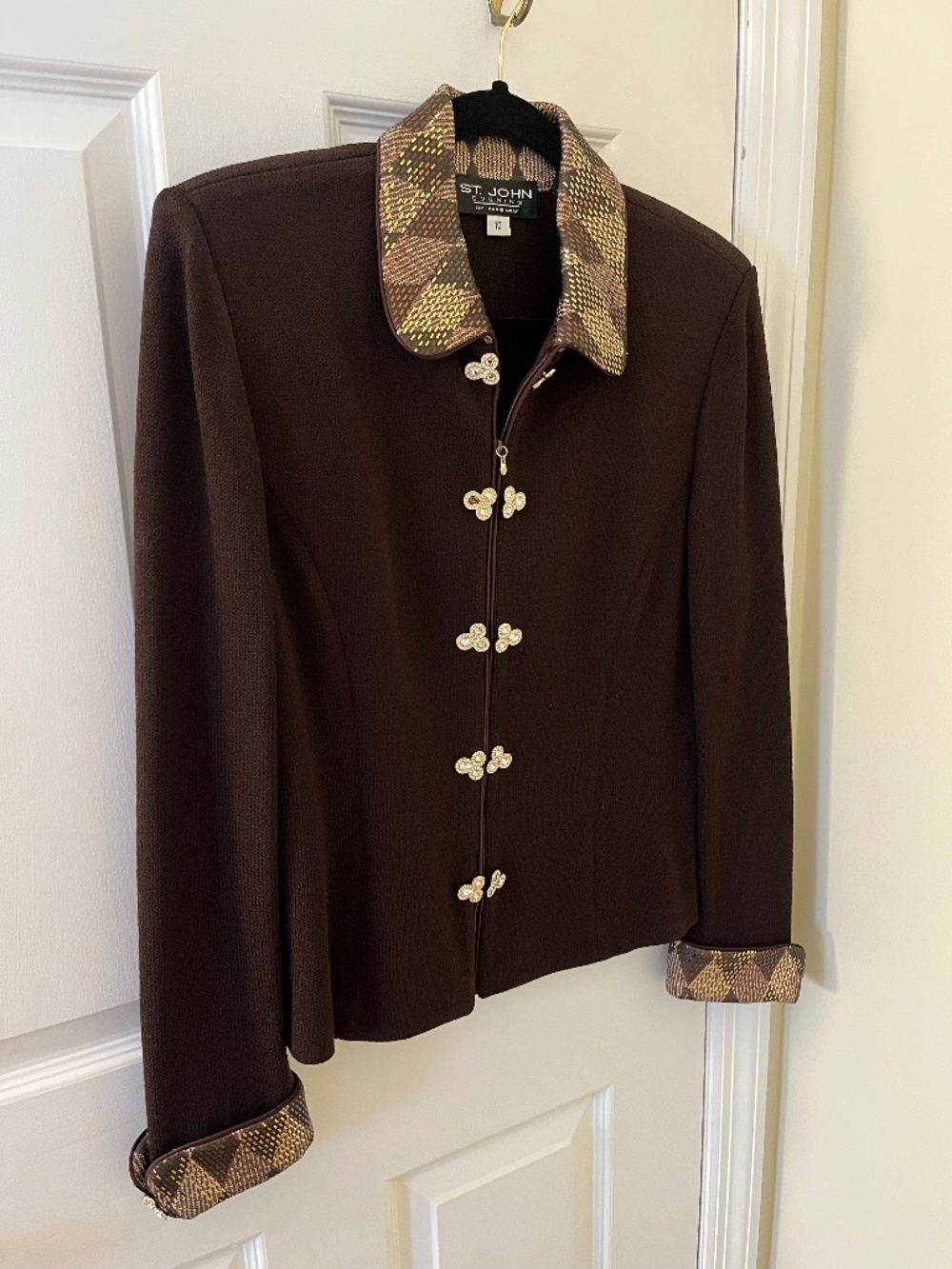 St. John Evening by Marie Gray Jacket + Skirt
